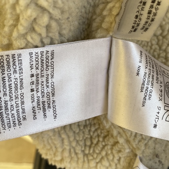 Levi's sherpa jean jacket - Picture 6 of 16